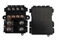 Offgridtec Sicherungshalter 2 x MEGA + 4 x MIDI inkl. Busbar