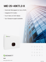 Growatt MID 40KTL3-X 40kW Netz-Wechselrichter mit AFCI...