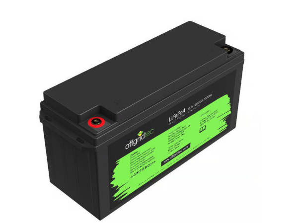 Offgridtec LiFePo4 battery 12/200 12.8V 200Ah BMS integrated 2560Wh