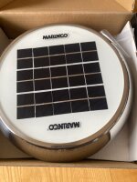 Marinco Solar Fan Day and Night 100MM = 4" Stainless...