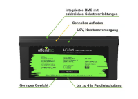 Offgridtec LifePO4 battery 12/300 12.8V 304Ah with BMS...