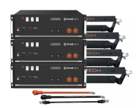 3x Pylontech US5000 LiFePO4 48V + Brackets +...