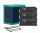 Pylontech 3x US5000 LiFePO4 Batterie 14,4kWh mit Wechselrichter-Anschlusskabelset und Batterieschrank