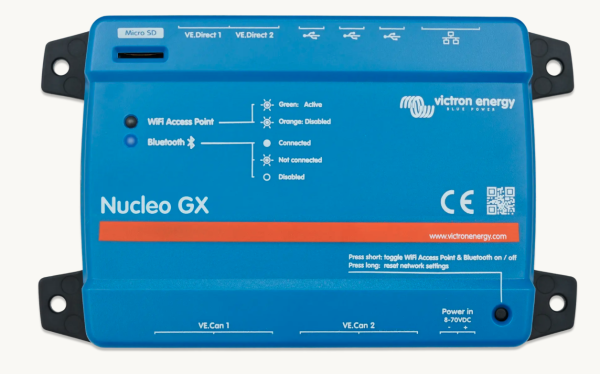 Victron Nucleo GX Systemüberwachung - no VE.BUS