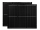 Offgridtec® Balkon - Solarmodulset 24V 2x 200W mit dünnem Alu-Rahmen und Metall-Kabelbinder