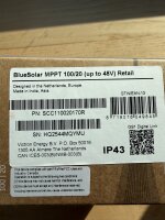Victron BlueSolar MPPT 100/20 up to 48V Solarladeregler - kein Bluetooth -DEMO Gerät