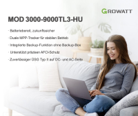 Growatt MOD 5KTL3-HU 5 kW Hybrid-Wechselrichter 3-phasig